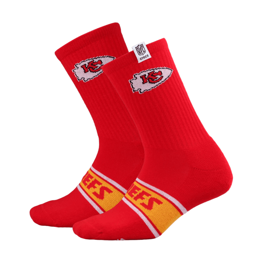 NFL Kansas City Chiefs Crocs Socks