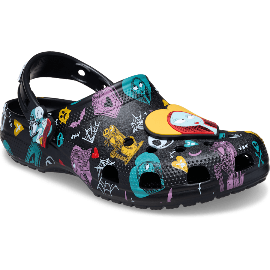 Disney Tim Burton's The Nightmare Before Christmas Jack and Sally Classic Clog - Image 5