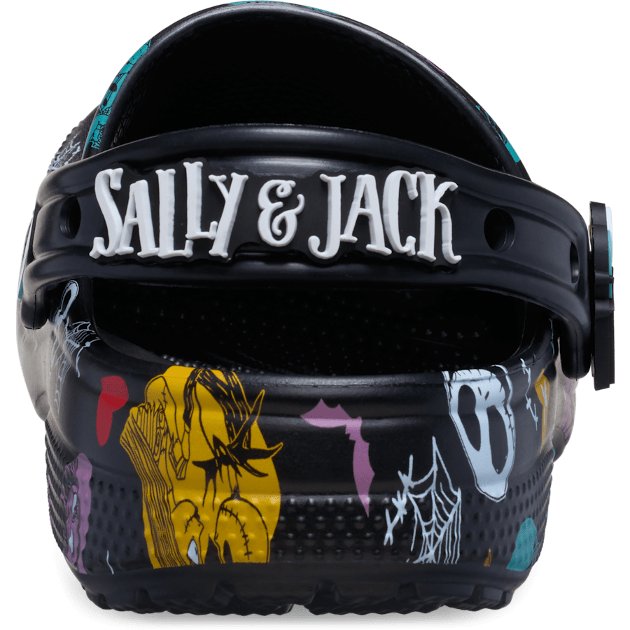 Disney Tim Burton's The Nightmare Before Christmas Jack and Sally Classic Clog - Image 6