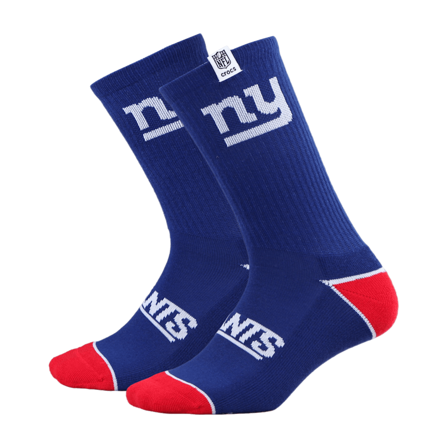 NFL New York Giants Crocs Socks