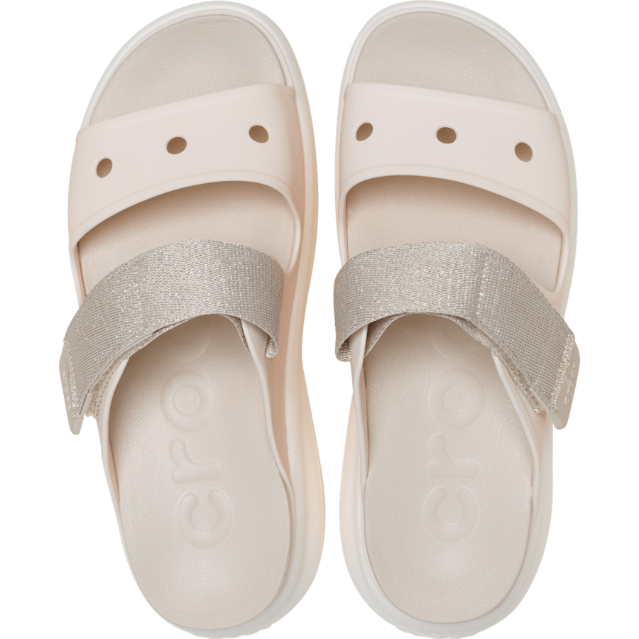 Soho Two Strap Shimmer Sandal - Image 3