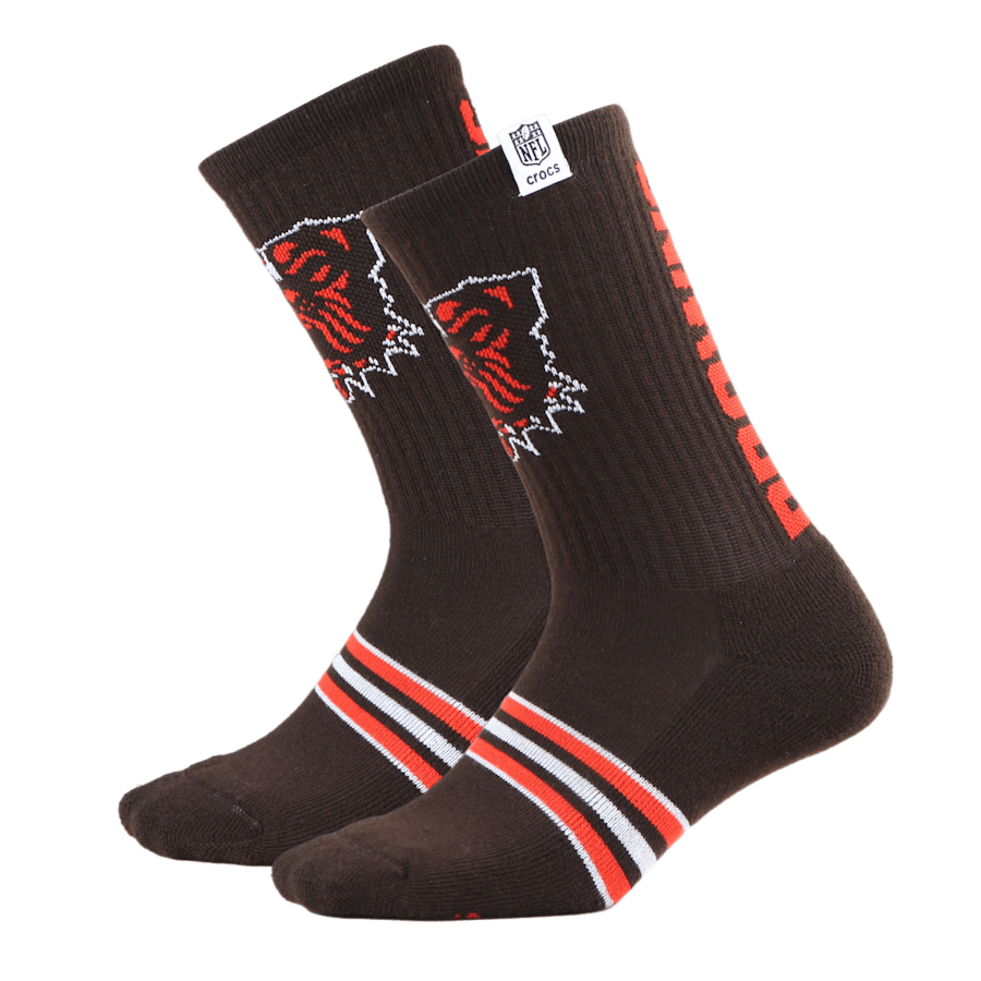 NFL Cleveland Browns Crocs Socks