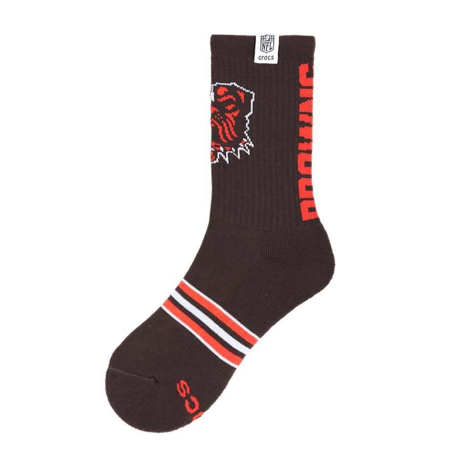 NFL Cleveland Browns Crocs Socks - Image 2