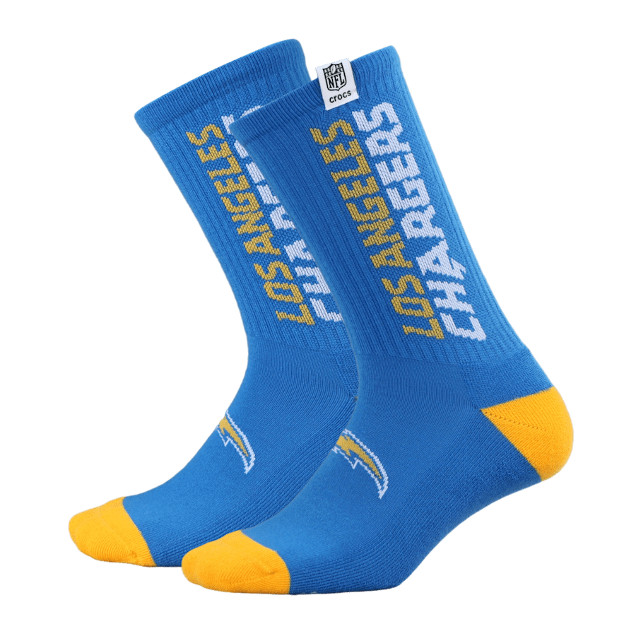 NFL Los Angeles Chargers Crocs Socks
