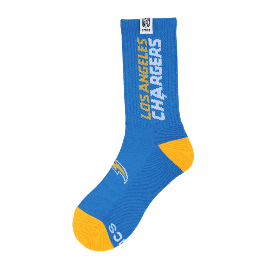 NFL Los Angeles Chargers Crocs Socks - Image 2