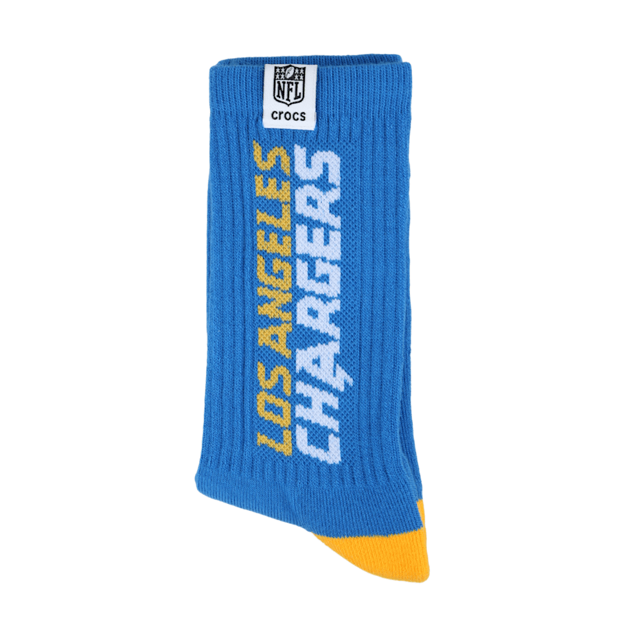 NFL Los Angeles Chargers Crocs Socks - Image 3