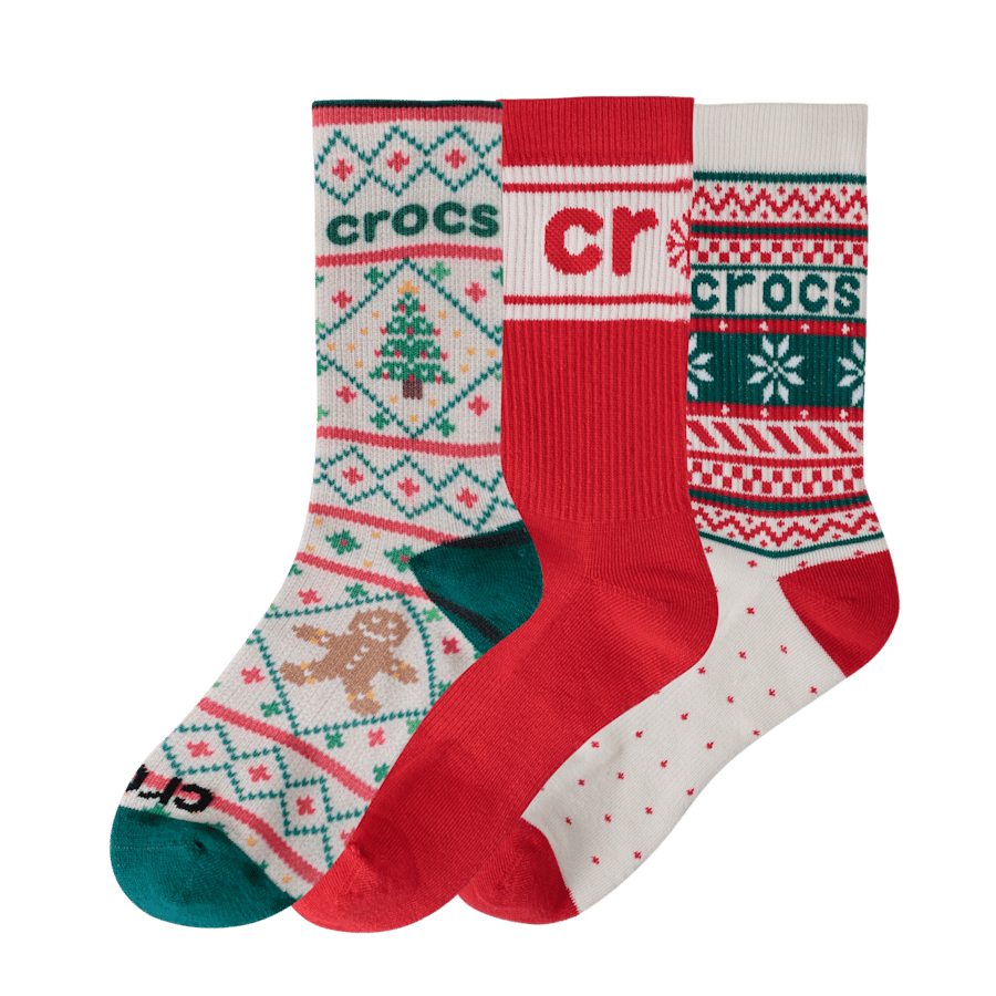 CrocsSocks Sweater Print 3-Pack - Image 5