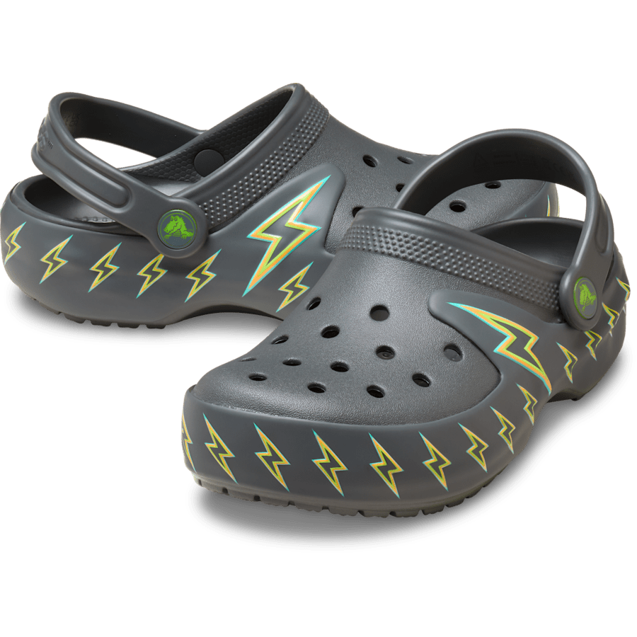 Kids' Classic Bolt Lights Clog - Image 2