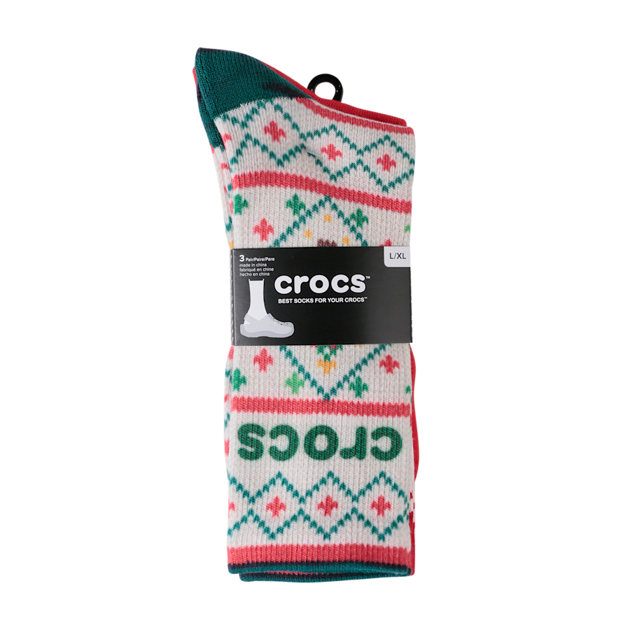 CrocsSocks Sweater Print 3-Pack - Image 9
