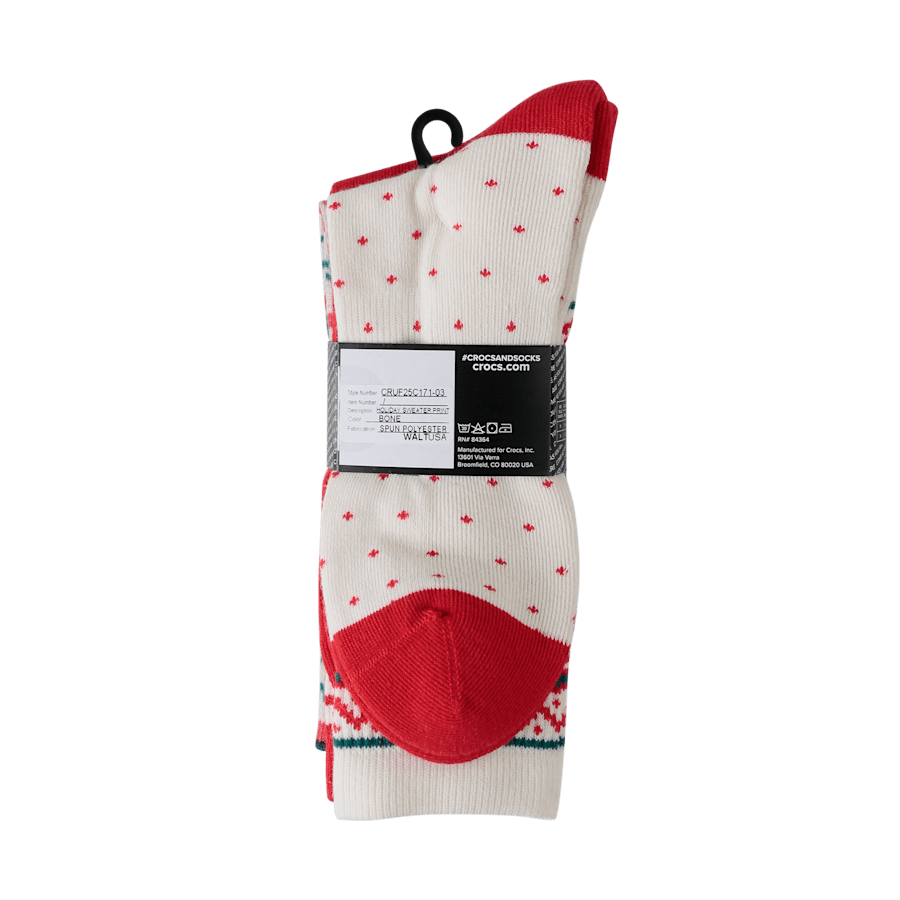 CrocsSocks Sweater Print 3-Pack - Image 11