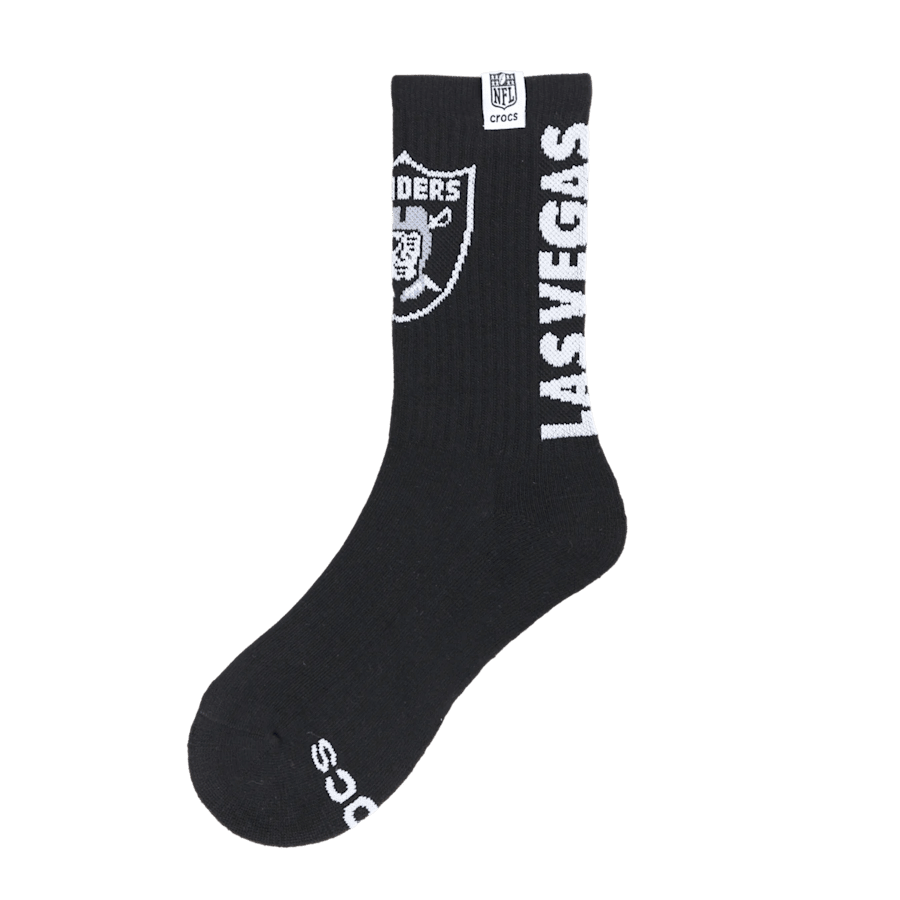 NFL Las Vegas Raiders Crocs Socks - Image 2