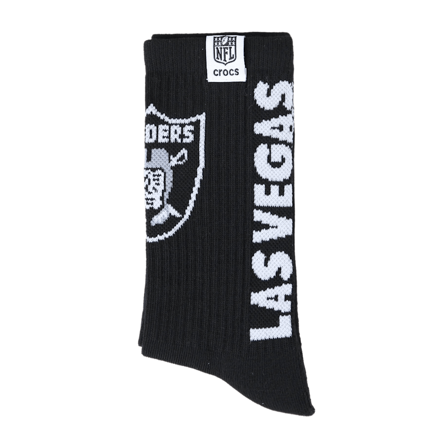 NFL Las Vegas Raiders Crocs Socks - Image 3