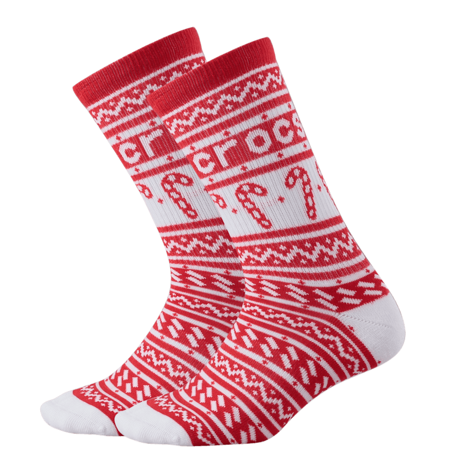CrocsSocks Candy Cane 3-Pack - Image 2