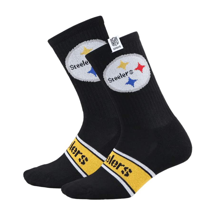 NFL Pittsburgh Steelers Crocs Socks