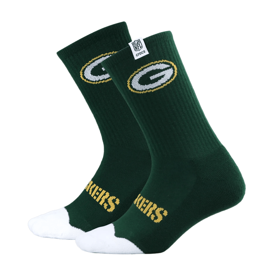 NFL Green Bay Packers Crocs Socks