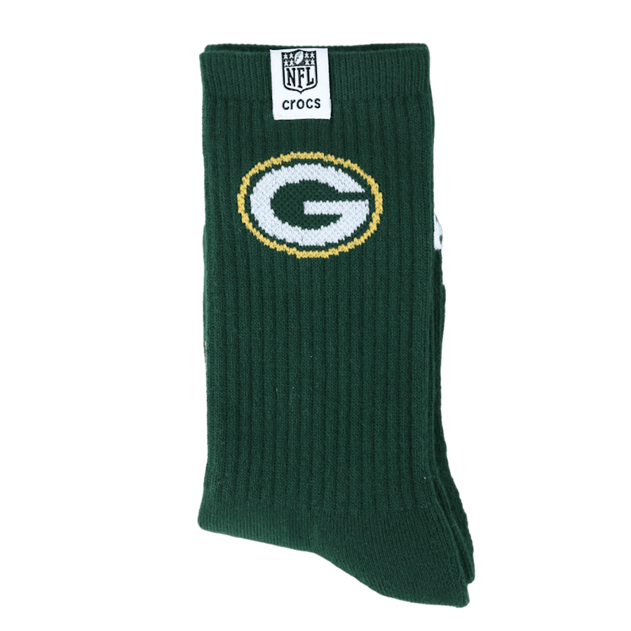 NFL Green Bay Packers Crocs Socks - Image 3