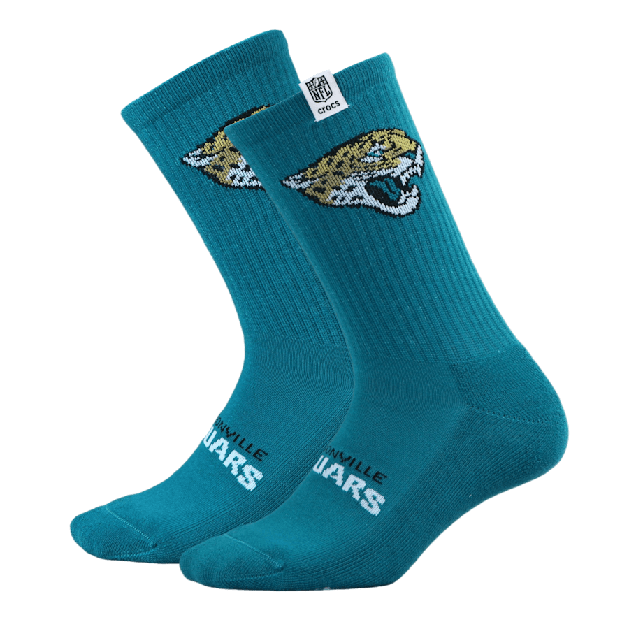 NFL Jacksonville Jaguars Crocs Socks