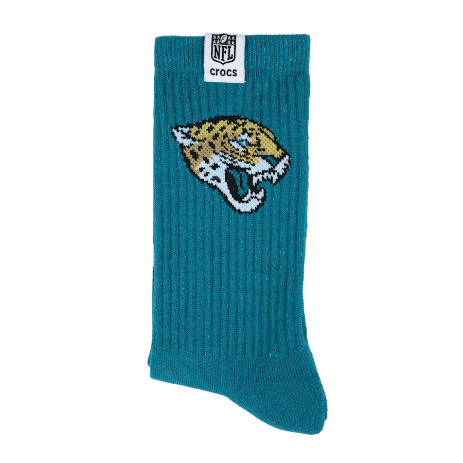 NFL Jacksonville Jaguars Crocs Socks - Image 3