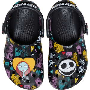 Toddlers’ Disney Tim Burton's The Nightmare Before Christmas Jack and Sally Classic Clog