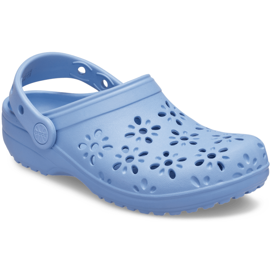 Kids' Classic Floral Cut-Out Clog - Image 5