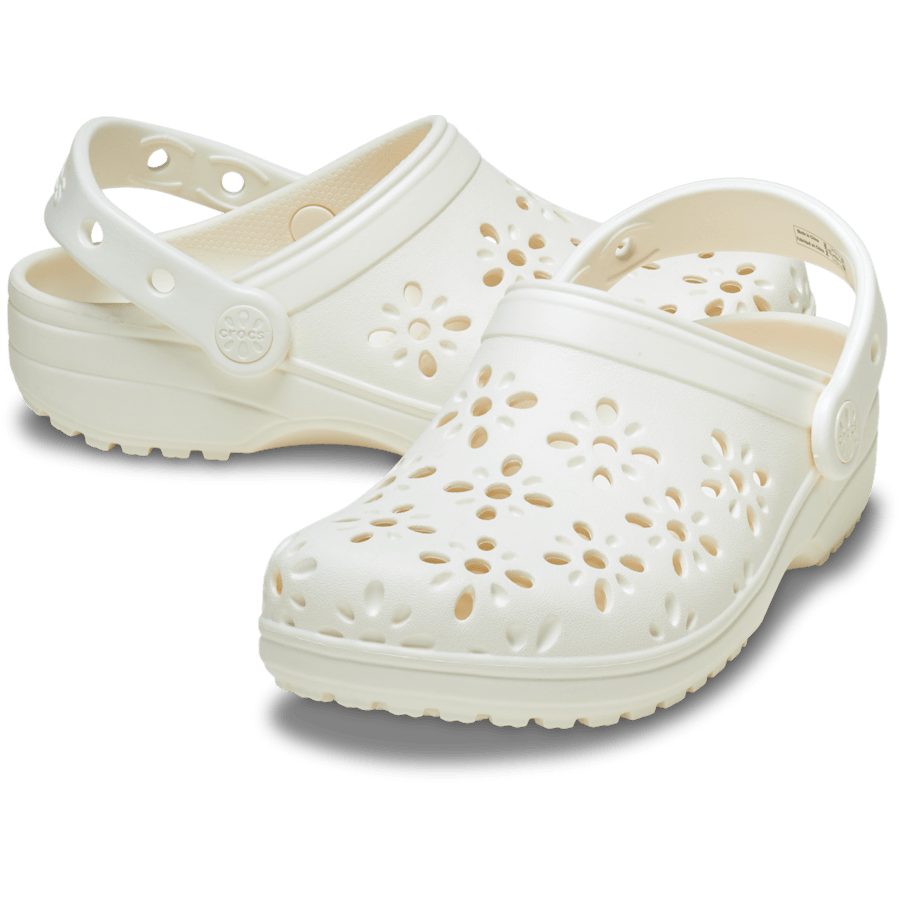 Kids' Classic Floral Cut-Out Clog - Image 14