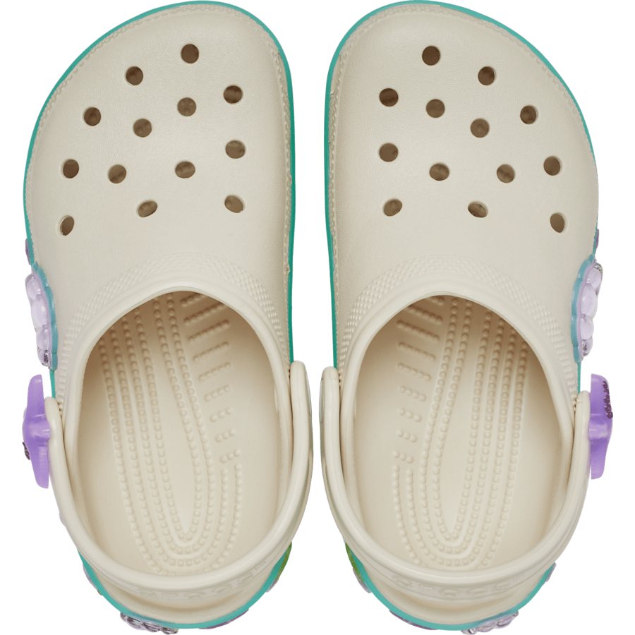 Kids' Classic Sea Sparkle Shaker Clog - Image 3