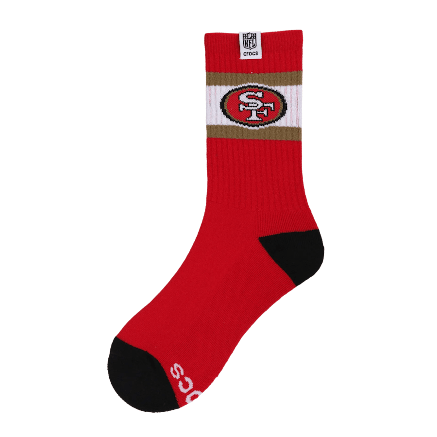 NFL San Francisco 49ers Crocs Socks - Image 2