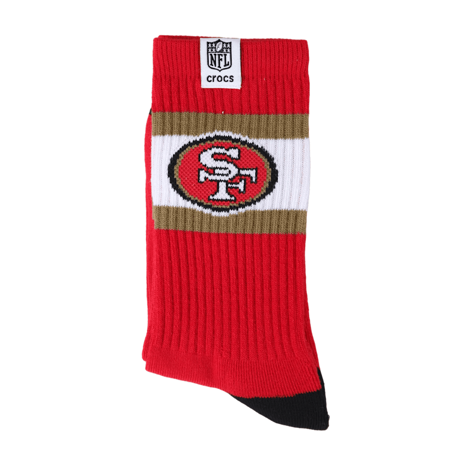 NFL San Francisco 49ers Crocs Socks - Image 3