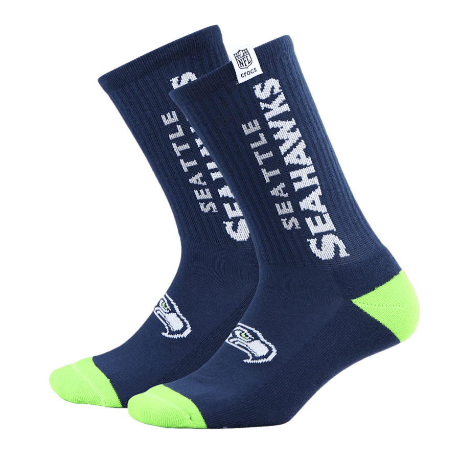 NFL Seattle Seahawks Crocs Socks