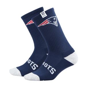 NFL New England Patriots Crocs Socks