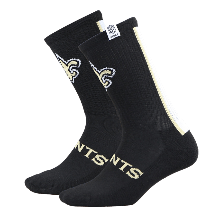 NFL New Orleans Saints Crocs Socks