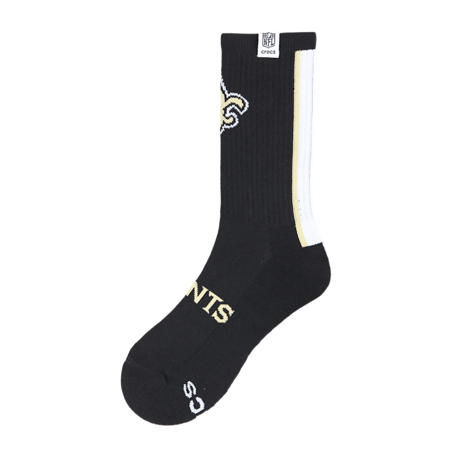 NFL New Orleans Saints Crocs Socks - Image 2