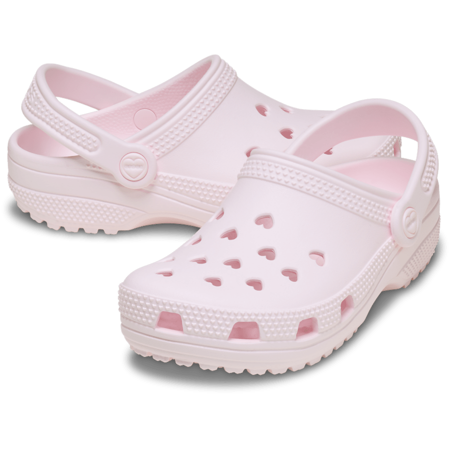 Kids' Classic Hearts Cut Out Clog - Image 2