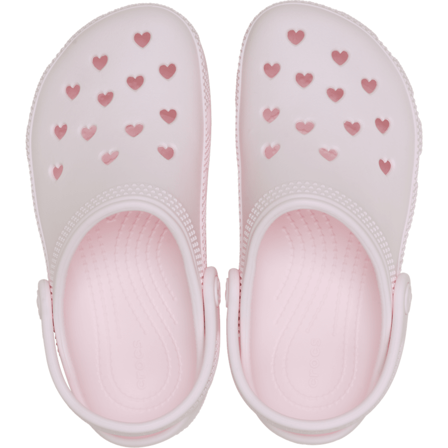 Kids' Classic Hearts Cut Out Clog - Image 3