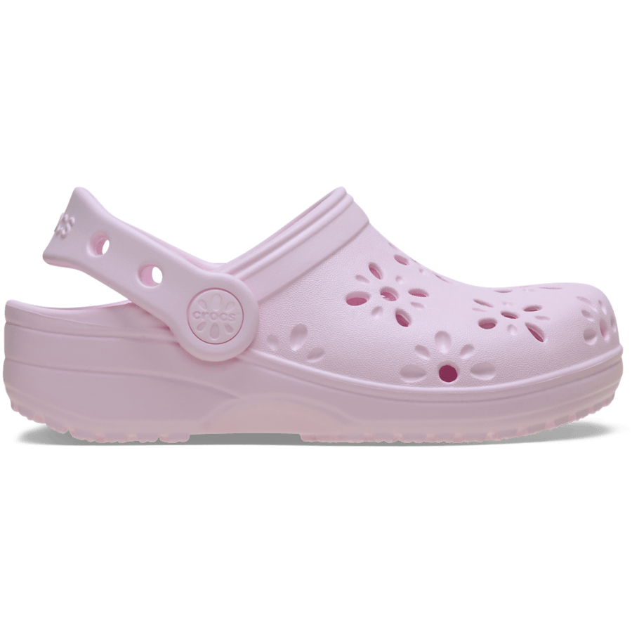 Toddler Classic Floral Cut-Out Clog
