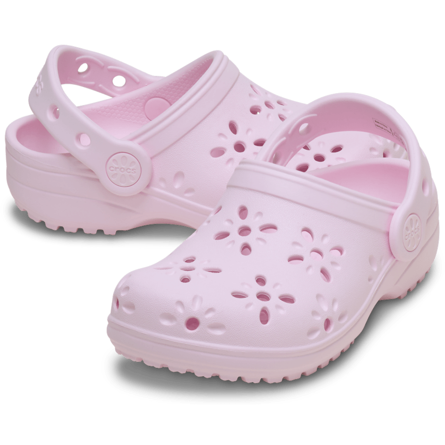 Toddler Classic Floral Cut-Out Clog - Image 2