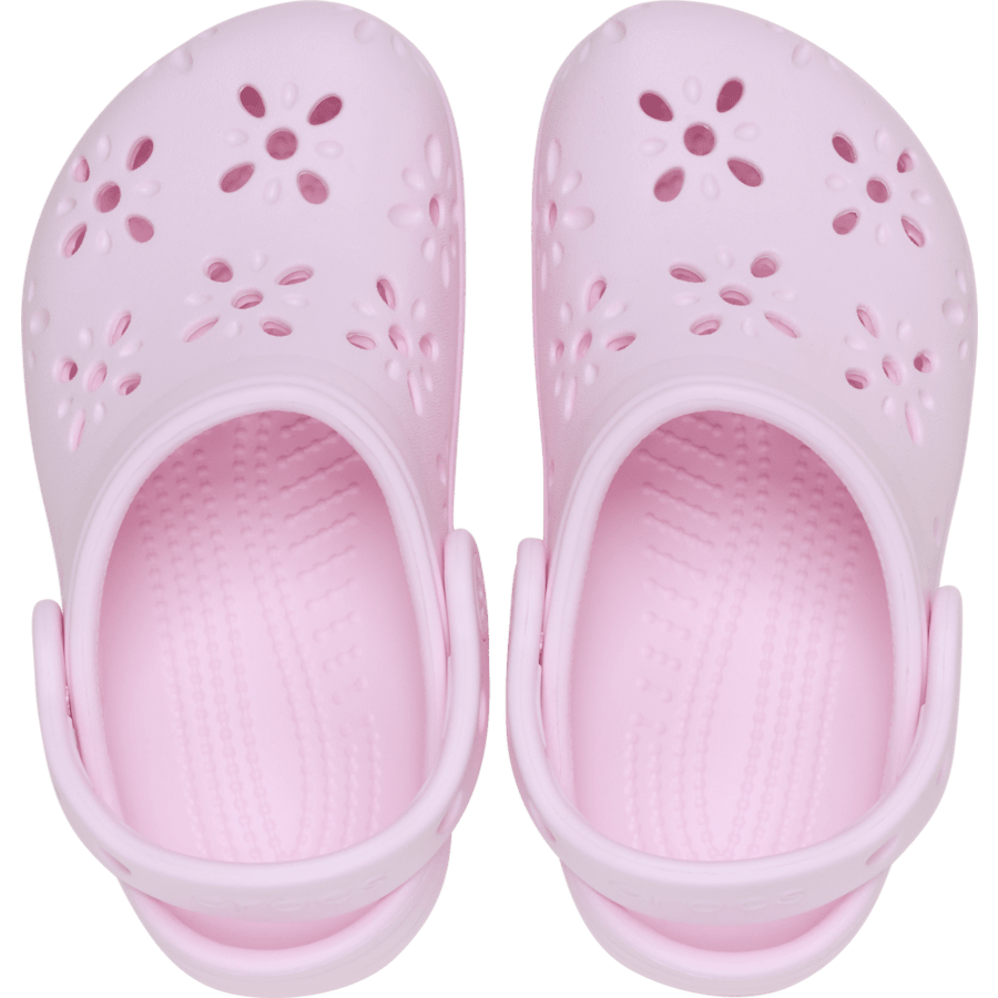 Toddler Classic Floral Cut-Out Clog - Image 3