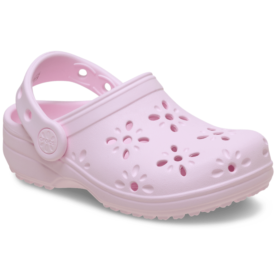 Toddler Classic Floral Cut-Out Clog - Image 5