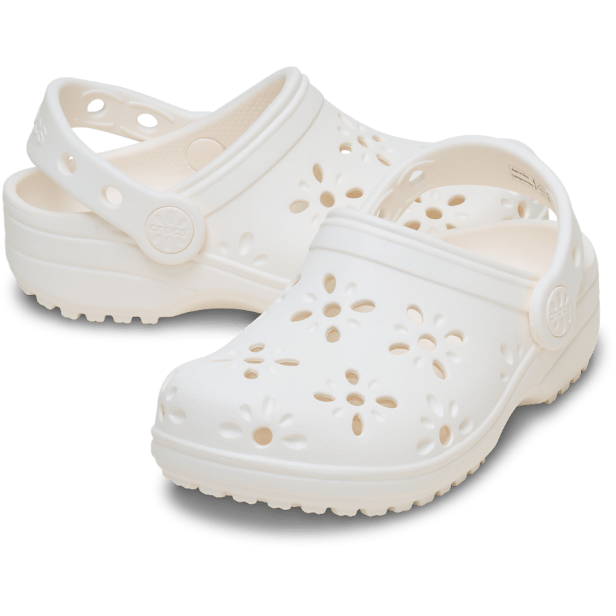 Toddler Classic Floral Cut-Out Clog - Image 8
