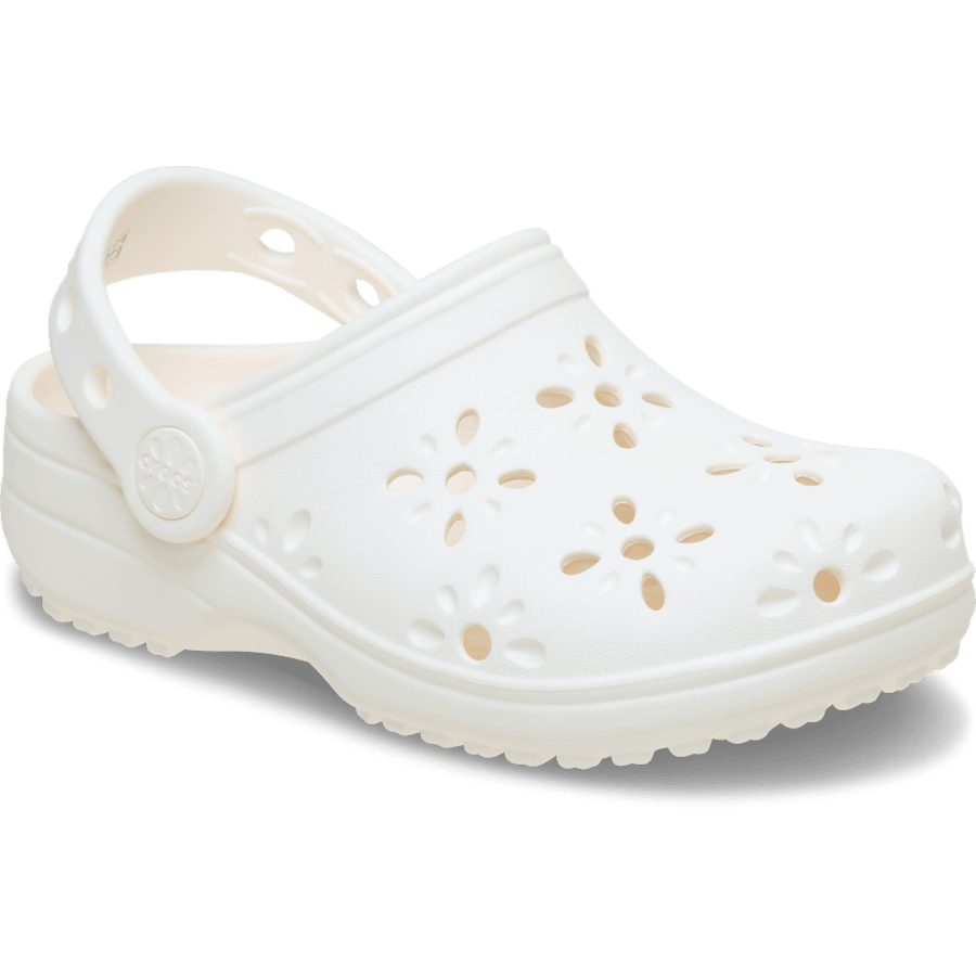 Toddler Classic Floral Cut-Out Clog - Image 11