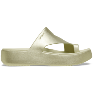 Getaway Platform Toe Loop Metallic Sandal