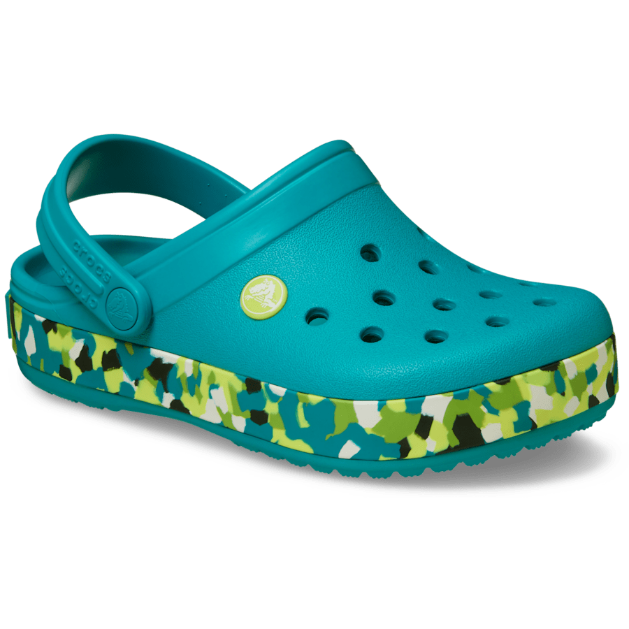 Kids' Crocband Glow Confetti Band Clog - Image 5