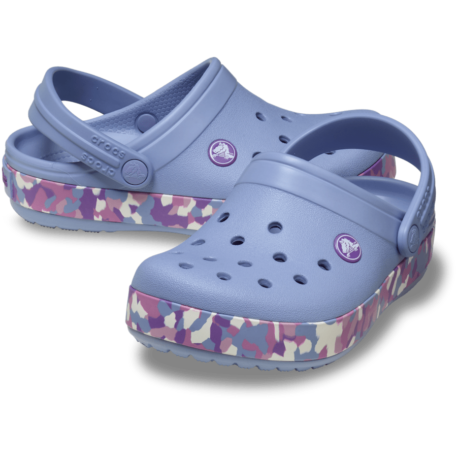 Kids' Crocband Glow Confetti Band Clog - Image 8