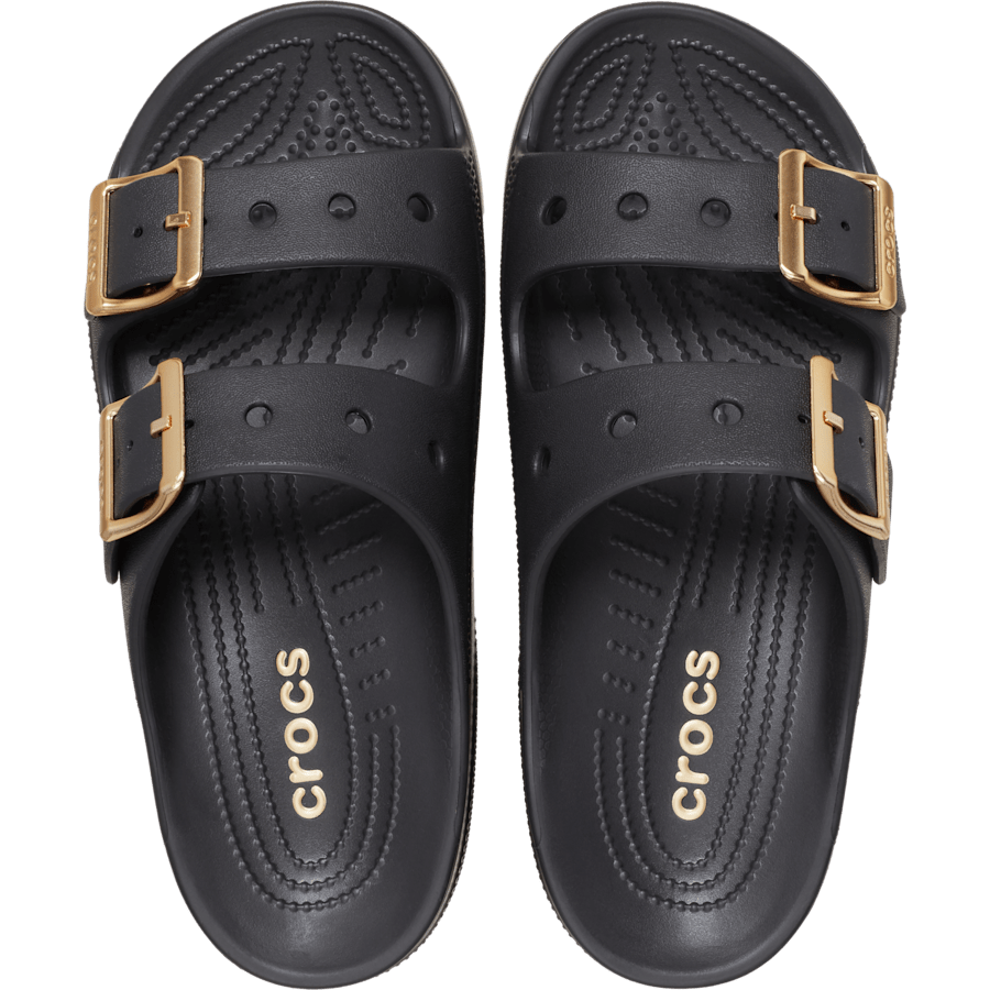 Women??s Metallic Buckle Saturday Sandal - Image 3