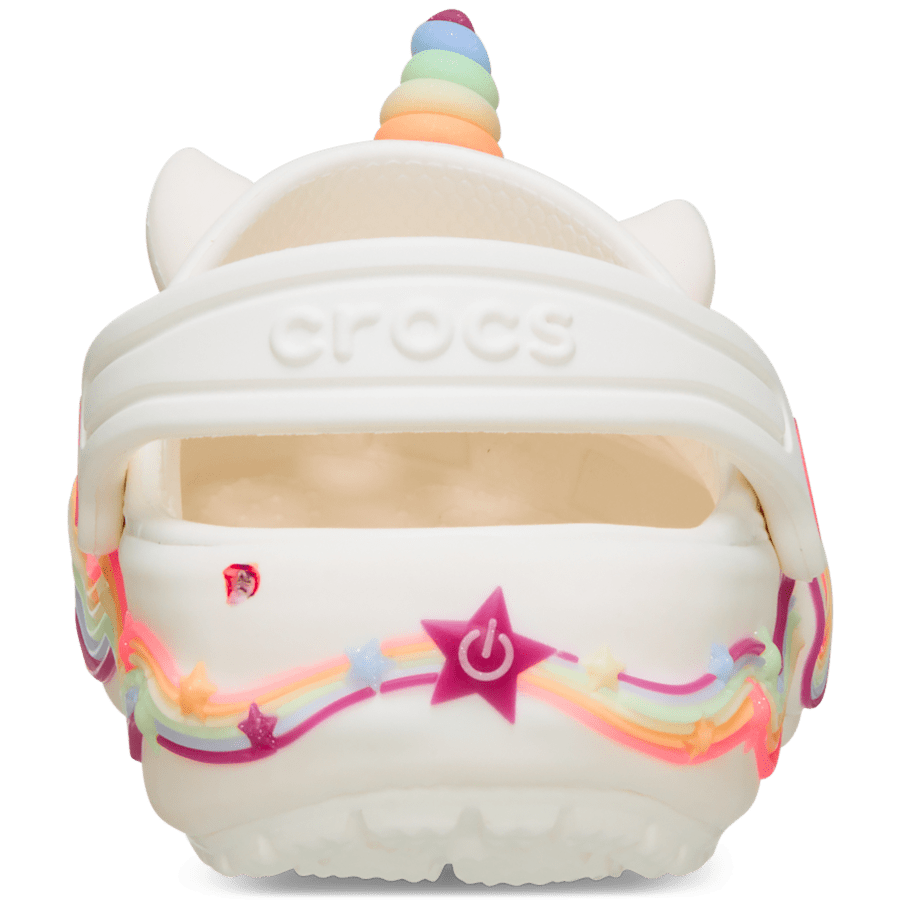 Toddler Classic IAM Unicorn Lights Clog - Image 6