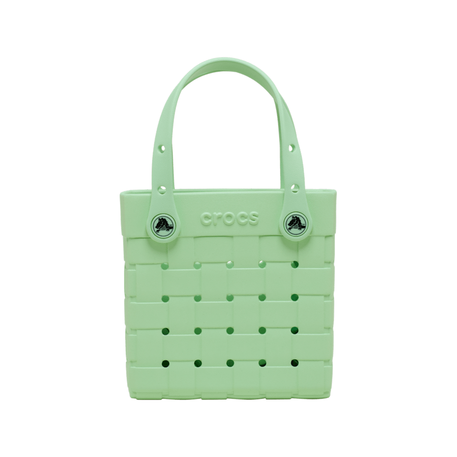 Small Basket Woven Tote - Image 11