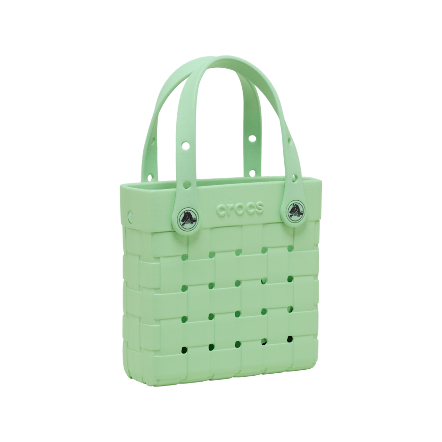 Small Basket Woven Tote - Image 12