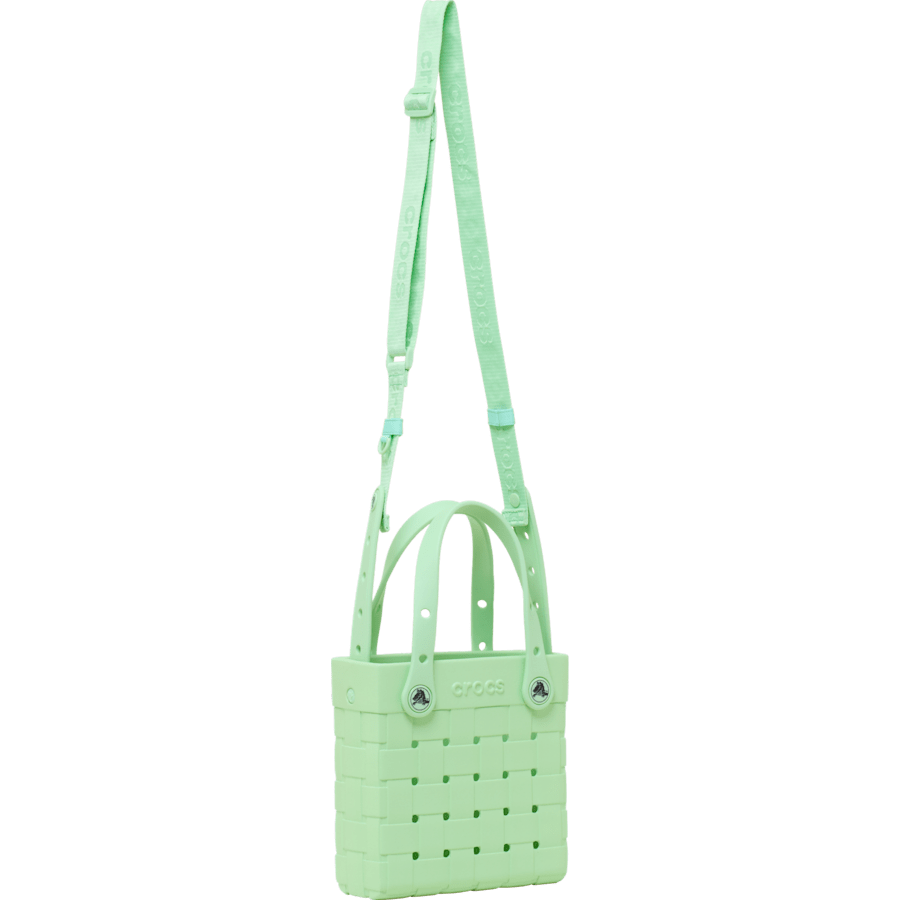 Small Basket Woven Tote - Image 13
