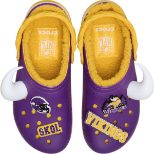 NFL Minnesota Vikings Classic Lined Clog