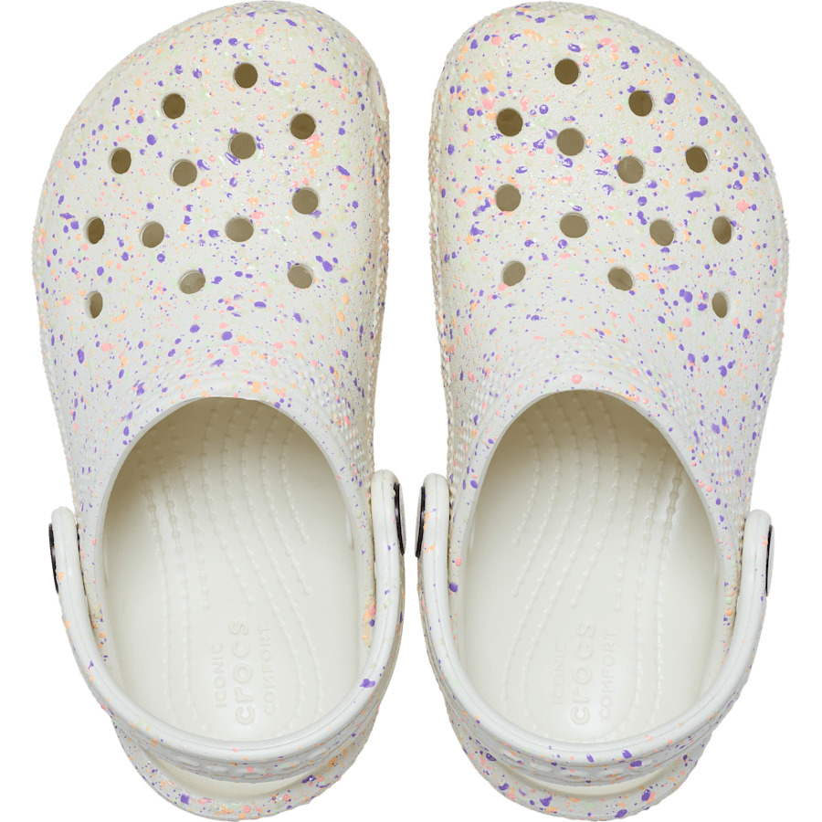 Toddler Classic Glow Paint Splatter Clog - Image 3